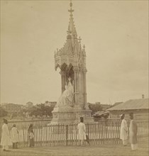 The Queen's Statue, Bombay; Mumbai, India; about 1863 - 1874; Albumen silver print