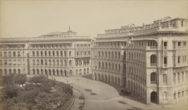 Elphinstone Circle, Bombay; Bombay, India; about 1863 - 1874; Albumen silver print