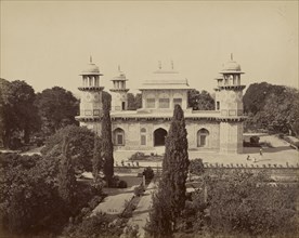 Mausoleum of Etmad Dowla, Agra; Samuel Bourne, English, 1834 - 1912, Agra, India; 1866; Albumen silver print