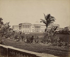 Government House, Calcutta; Samuel Bourne, English, 1834 - 1912, Calcutta, India; 1867 - 1868; Albumen silver print