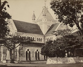 The English Church. Galle. Ceylon; Galle, Sri Lanka; about 1863 - 1874; Albumen silver print