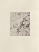 Map of Glasgow in 1776; Thomas Annan, Scottish,1829 - 1887, Glasgow, Scotland; 1878; Carbon print; 13.5 × 10.9 cm