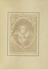 Portrait of Mary Queen of Scots; Nikolaas Henneman, British, 1813 - 1893, London, England; 1847; Salted paper print