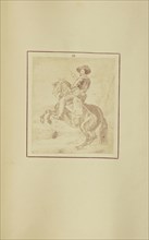 Portrait of the Count-Duke of Olivarez; Nikolaas Henneman, British, 1813 - 1893, London, England; 1847; Salted paper print