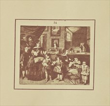Family of Velasquez; Nikolaas Henneman, British, 1813 - 1893, London, England; 1847; Salted paper print; 4.7 × 5.6 cm