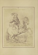 Etching of Don Juan of Austria; Nikolaas Henneman, British, 1813 - 1893, London, England; 1847; Salted paper print