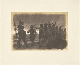 The War Path; Mathew B. Brady, American, about 1823 - 1896, New York, United States; 1859; Albumen silver print
