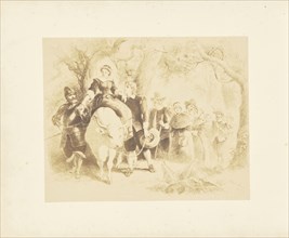 The Wedding Procession; Mathew B. Brady, American, about 1823 - 1896, New York, United States; 1859; Albumen silver print