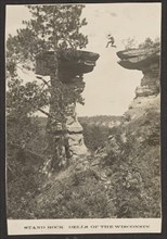 Stand Rock Dells of the Wisconsin; Henry Hamilton Bennett, American, born Canada, 1843 - 1908, Wisconsin, United States; 1886