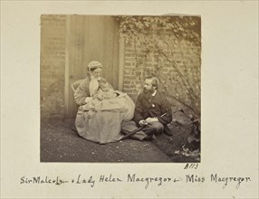Sir Malcolm & Lady Helen Macgregor & Miss Macgregor; Ronald Ruthven Leslie-Melville, Scottish,1835 - 1906, England; after 1864