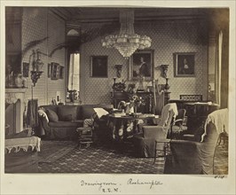 Drawingroom - Roehampton; Ronald Ruthven Leslie-Melville, Scottish,1835 - 1906, England; 1860s; Albumen silver print