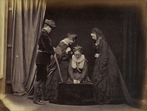 Edward Hope, Mrs. Farquhar, Miss Farquhar, Florence; Ronald Ruthven Leslie-Melville, Scottish,1835 - 1906, England; 1860s