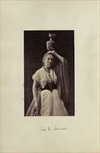 Lady Di Beauclerk; Ronald Ruthven Leslie-Melville, Scottish,1835 - 1906, England; 1860s; Albumen silver print