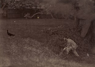 Charlie Scott stalking; Ronald Ruthven Leslie-Melville, Scottish,1835 - 1906, England; 1860s; Albumen silver print
