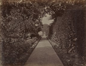 Kitchen Garden. Roehampton; Ronald Ruthven Leslie-Melville, Scottish,1835 - 1906, England; 1860s; Albumen silver print