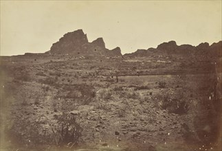 Abyssinia. The Rocks and Camp. Senafe; Ronald Ruthven Leslie-Melville, Scottish,1835 - 1906, Ethiopia; about 1867 - 1868