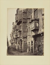 Rue du Caire - Quartier Toulon; Félix Bonfils, French, 1831 - 1885, 1870s; Albumen silver print