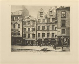 Old Buildings in High Street, Nos. 17-27; Thomas Annan, Scottish,1829 - 1887, Glasgow, Scotland; negative 1868; print 1900