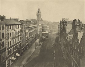 Trongate from Tron Steeple; Thomas Annan, Scottish,1829 - 1887, Glasgow, Scotland; negative 1868; print 1900; Photogravure
