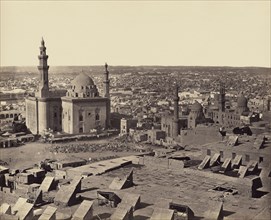 Cairo from the Citadel. First view; Francis Frith, English, 1822 - 1898, Cairo, Egypt; about 1858; Albumen silver print