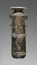 Alabastron; Workshop in the Eastern Mediterranean, Eastern Mediterranean; 6th - 4th century B.C; Glass; 9.4 cm