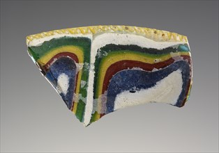 Cast Fragment; Workshop in the Eastern Mediterranean, Eastern Mediterranean; 2nd century B.C. - 1st century A.D; Glass; 2.5 cm
