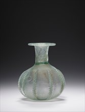Sprinkler Flask; Eastern Mediterranean; 3rd–4th century A.D; Glass; 9.5 × 7.5 cm, 3 3,4 × 2 15,16 in