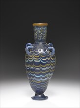 Amphoriskos; Egypt; about 1403 - 1347 B.C; Glass; 9.5 cm, 3 3,4 in