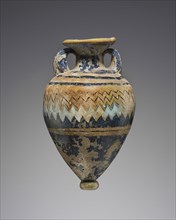 Amphoriskos; Eastern Mediterranean; 6th - 4th century B.C; Glass; 8 cm, 3 1,8 in
