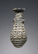 Alabastron; Eastern Mediterranean; 2nd - 1st century B.C; Glass; 7.9 cm, 3 1,8 in