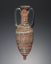 Amphoriskos; Eastern Mediterranean; 2nd - 1st century B.C; Glass; 16 cm, 6 5,16 in