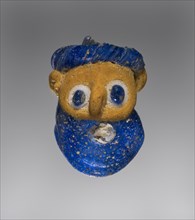 Mask Bead; Olbia, Ukraine; 5th - 4th century B.C; Glass; 1.8 cm, 11,16 in
