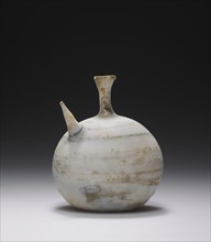 White Spouted Oil Flask; Eastern Mediterranean or Italy; 1st century; Glass; 7.8 cm, 3 1,16 in
