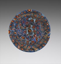 Mosaic Bowl; Eastern Mediterranean; end of 1st century B.C. - 1st century A.D; Glass; 4.2 x 9 cm, 1 5,8 x 3 9,16 in