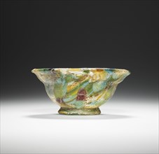 Mosaic Bowl; Eastern Mediterranean; end of 1st century B.C. - 1st century A.D; Glass; 4 x 9.4 cm, 1 9,16 x 3 11,16 in
