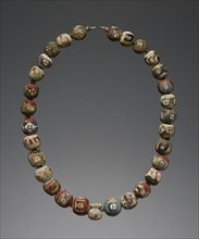 Necklace; Eastern Mediterranean; perhaps 1st century B.C. - 1st century A.D; Glass
