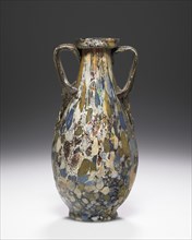 Amphora; Roman Empire; 1st century; Glass; 12.7 cm, 5 in