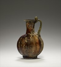 Oinochoe; Eastern Mediterranean; 1st century; Glass; 7.5 cm, 2 15,16 in