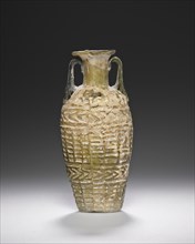 Basket Amphoriskos; Eastern Mediterranean; 1st century; Glass; 10.5 cm, 4 1,8 in
