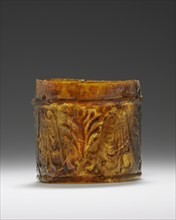 Pyxis; Eastern Mediterranean; 1st century; Glass; 5.2 cm, 2 1,16 in