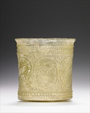 Beaker; Eastern Mediterranean; 1st century; Glass; 7 x 7 cm, 2 3,4 x 2 3,4 in