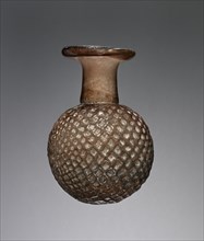 Sprinkler Flask; Eastern Mediterranean; 3rd - 4th century; Glass; 12.5 cm, 4 15,16 in