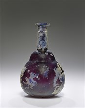 Flask; Eastern Mediterranean; 1st century; Glass; 9.8 x 6.5 cm, 3 7,8 x 2 9,16 in