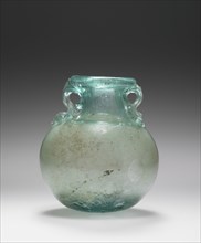 Aryballos; Rhineland, Germany; 1st - 2nd century; Glass; 7.5 x 6.7 cm, 2 15,16 x 2 5,8 in