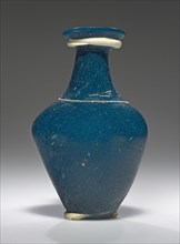 Jug; Eastern Mediterranean; presumably 2nd century; Glass; 9.4 x 5.8 cm, 3 11,16 x 2 5,16 in