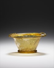 Cup; Eastern Mediterranean; 2nd - 3rd century; Glass; 4 x 8.5 cm, 1 9,16 x 3 3,8 in