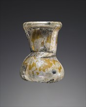 Miniature Ointment Flask; Eastern Mediterranean; 3rd - 4th century; Glass; 3 cm, 1 3,16 in