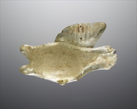 Fish Flask; Roman Empire; 3rd century; Glass; 3.5 cm, 1 3,8 in