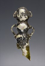 Fragmentary Statuette of a Male Figure; Roman Empire; perhaps 4th century; Glass; 6.9 cm, 2 11,16 in