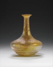Flask; Roman Empire; 1st - 2nd century; Glass; 7.8 x 6 cm, 3 1,16 x 2 3,8 in